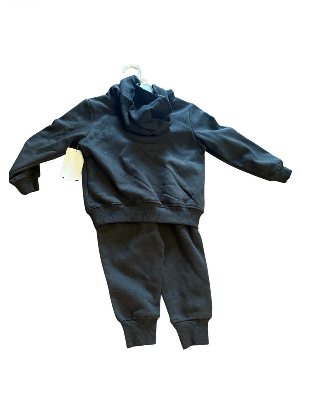 Lionel MESSI 10 Black Kids Hoodie & Sweatpants Set with Pink LogoSize 2T NWT - Picture 3 of 11